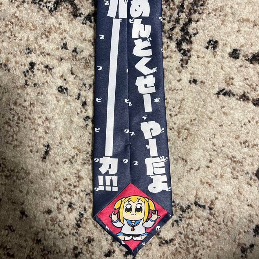 ポプテピピック　煽りタイ　ネクタイ Amazon.co.jp: ポプテピピック 煽りタイ ネクタイ : おもちゃ
